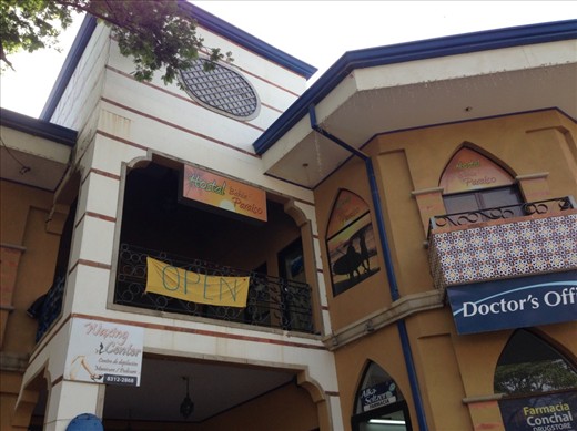 Outside of my hostel