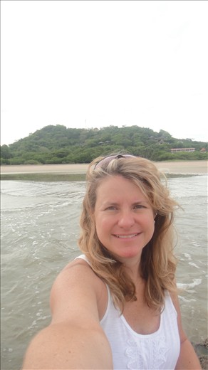 Morning walk at Tamarindo