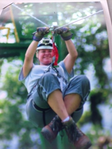 Ziplining in Arenal