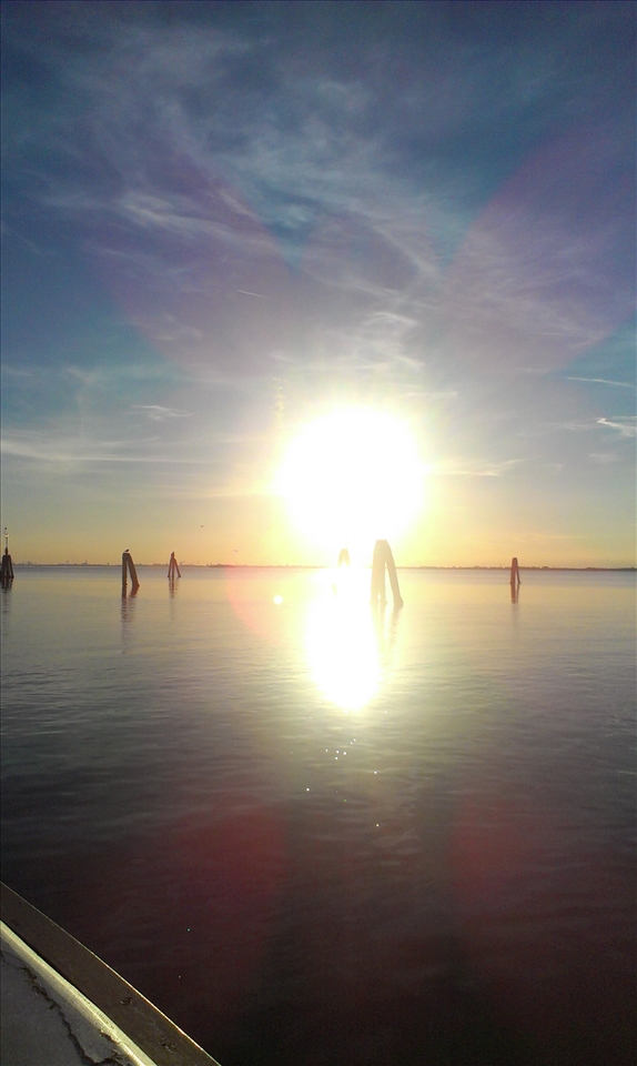 The sunset was out of this world and I felt lucky to have witnessed it in Italy