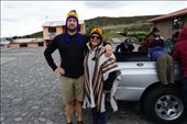 Top of Quilotoa Crater. Hats $5.: by kevinwenning, Views[467]