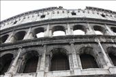 This photograph was the moment that it hit me. I was actually in Italy, standing in front of the Colosseum. I did it. I was seeing, touching, feeling history. Looking at a piece of art that seems impossible for its age. It was an ugly day in Rome that day. Torrential downpours every few minutes. However, this made the photos come out awesome and you can really feel the story behind this masterpiece. : by kfrazi, Views[252]