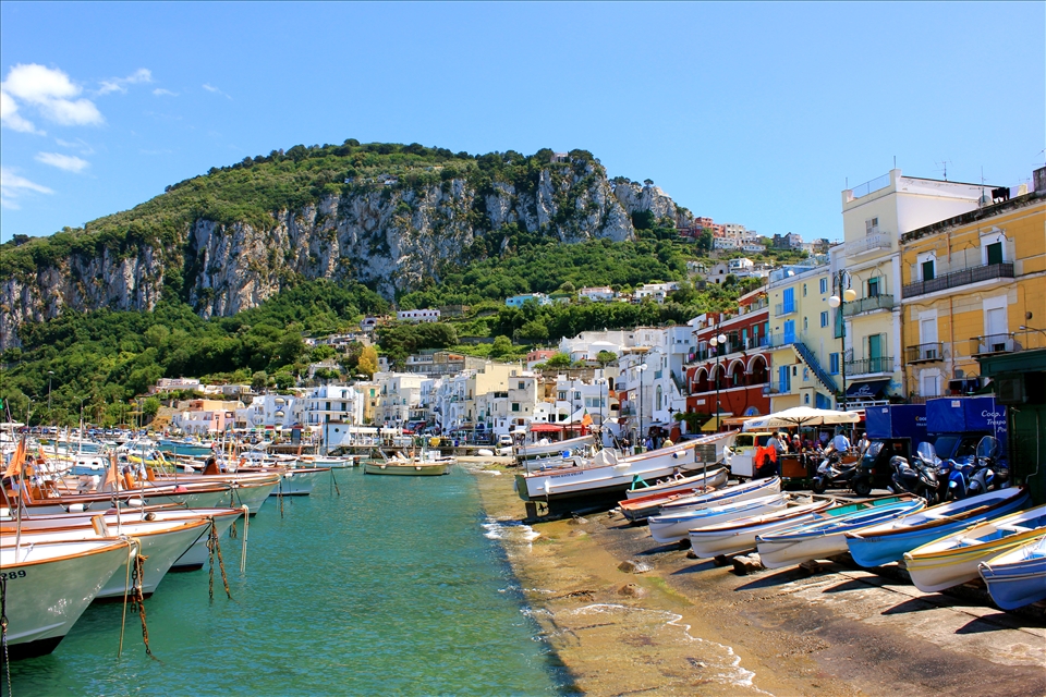When I arrived back in the States everyone asked what my favorite place in Italy was. I always answered all of them, of course, but I do think Capri took my heart. The landscape itself is incredible and their is too much color to not be in a terrific mood! I will definitely make my way back to Capri someday and next time I will be in one of these boats making my way around the island. I found my sense of adventure here. 
