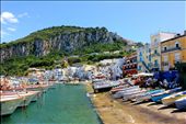 When I arrived back in the States everyone asked what my favorite place in Italy was. I always answered all of them, of course, but I do think Capri took my heart. The landscape itself is incredible and their is too much color to not be in a terrific mood! I will definitely make my way back to Capri someday and next time I will be in one of these boats making my way around the island. I found my sense of adventure here. : by kfrazi, Views[373]