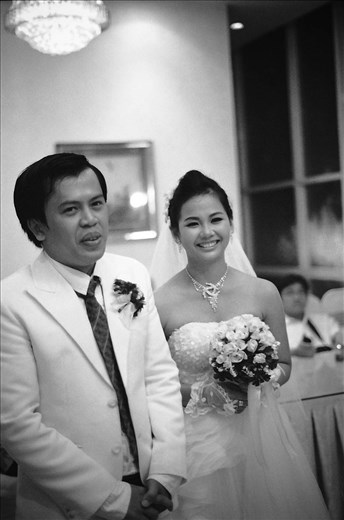 My sister in the her weding in 2012 after struggling for love.