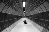 Walking around the London Underground I met another photo freak: by kherlakian, Views[353]