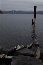  Long forgotten, the remnants of this floating submarine dock will soon be lost to nature. Built by the Russian Navy in 1987, this now abandoned base remained in active service until 1994. Simushir Island, Russian Far East.: by khylsty, Views[515]
