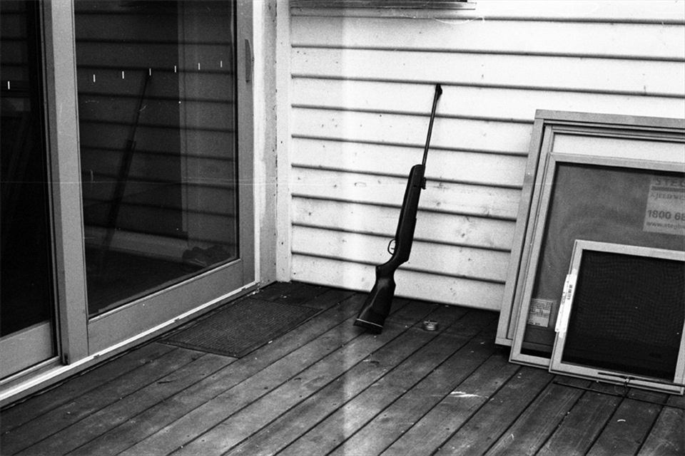 Visiting these places now I can’t help but reflect on my environmental upbringing with a romanticised cadence. 'James has recently purchased his first property. I met him on his day off; shooting targets in the backyard.'