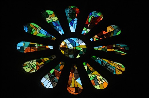 Light: If the Barcelona Tourist Board were to sum up their wonderful city with one icon, they would undoubtedly pick La Sagrada Familia. Antoni Gaudi’s defining masterpiece, the church is spectacular for being designed over a century ago, yet still stunningly modern. This stained glass window is just one example of the beauty – a compelling contrast of darkness and light.