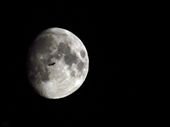 Moon & Airplane - (01.07.2012): by kik, Views[380]