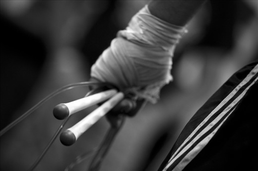 The all important warm up.