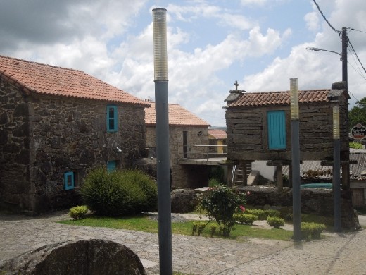 and a few more beds are located in these other buildings. A really cool set up for an albergue!