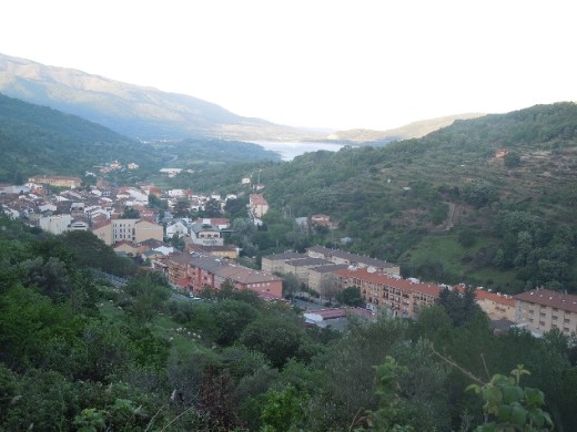 Banos de Montemajor from above