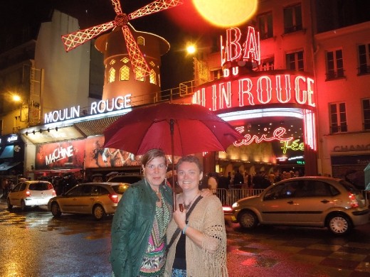 J.J. treated me to a wonderful night at the Moulin Rouge! 