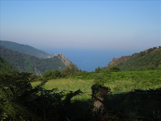 Day 1 from Irun to Pasaia