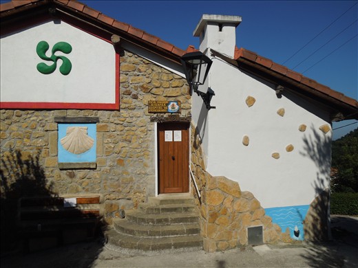 Albergue at Pasaia in Basque country