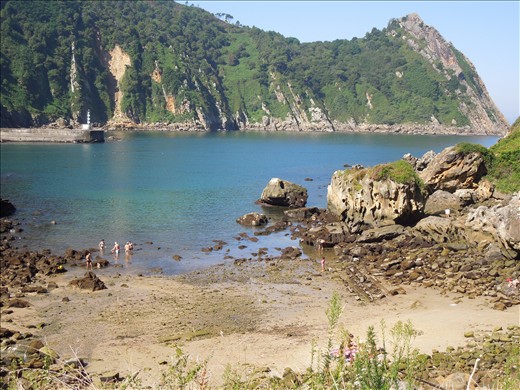 Day 1: Our swimming hole...the Atlantic ocean