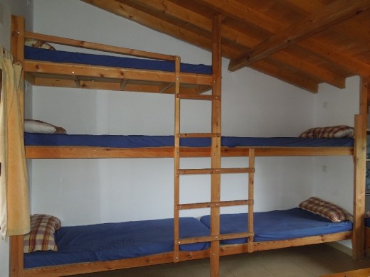 sleeping accomodations at Guemes...