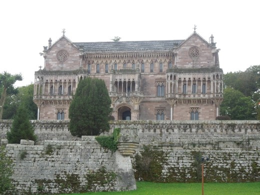 Day 13: A Guadi designed and built home on the Way to Santellana del Mar. 