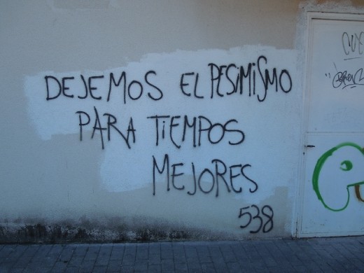 Let's leave the pessimism for better times...true that!