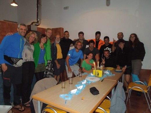 Day 27: Juan's 64th birthday party! Celebrated at Cadaro Baleira. 