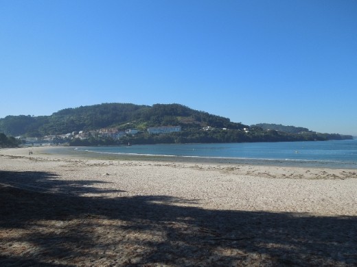 Day 34: I went swimming and sunning at this lovely beach in Pontedueme.