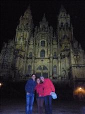 Day 38: In front of the Cathedral in Santiago de Compostela: by kimlyons, Views[422]