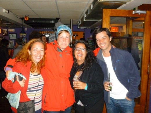 Our last night together...Partying in Santiago!