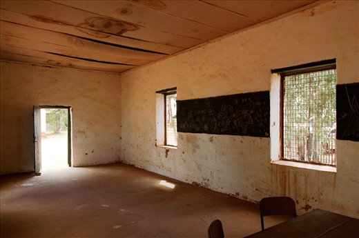 Constructed in 1896, this schoolhouse continued to teach local Aboriginal children, in both English and Aranda, until 1953.