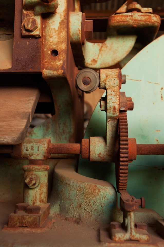 The missionaries sought to provide training and employment in their Tannery, Shearing shed and Smithy. 