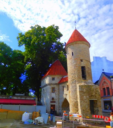 Old Town under construction