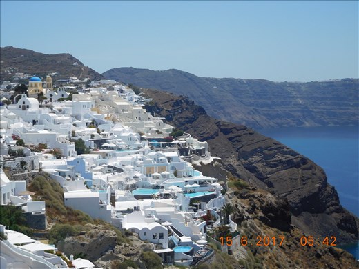 Santorini Volcanic Background