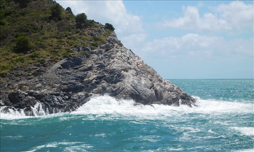 Rough Sea at Passage to the Med