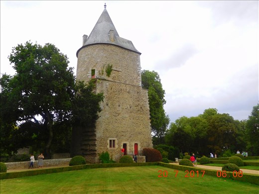 Tower at Josselin Chateau