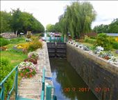Looking down the canal from the lock: by kimswim, Views[169]