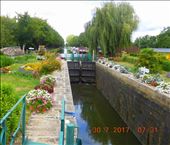 Looking down the canal from the lock: by kimswim, Views[128]