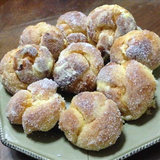 Ensaymada served