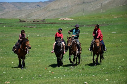 Once it is clear evil spirits have not taken a young boy's life, he receives his first hair cut and is quickly taught the ways of man. Boys quickly become skilled riders to assist with herding and to add mischief to their lives.