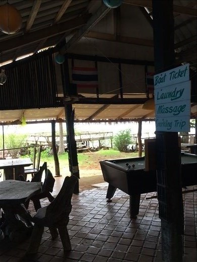 Banana Sunset - our home for the next few days