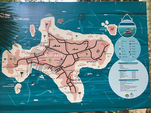 Map of Koh Mak