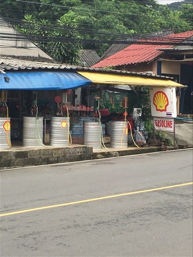 Gas station on Koh Chang