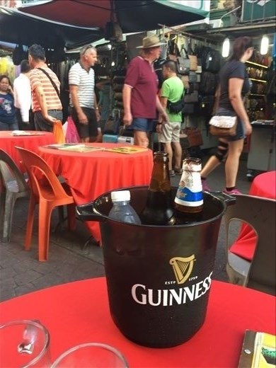 People watching in Kuala Lumpur Chinatown