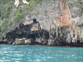 Viking Cave, Koh Phi Phi Le.  This is where swallow nests are harvested for Bird's Nest Soup.: by kirmily, Views[288]