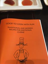 The recipe book from which we chose our dishes, and we got to take it home!: by kirmily, Views[224]