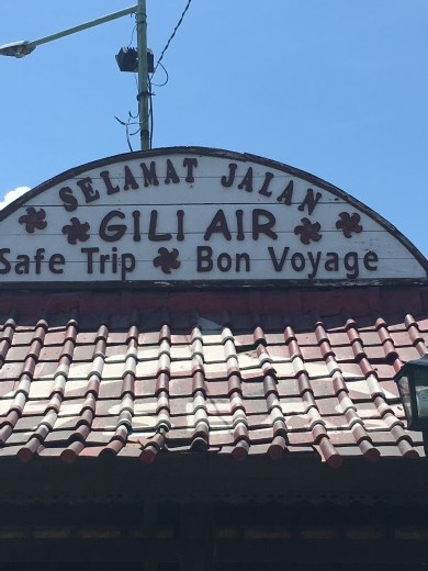 Later on Gili Air!