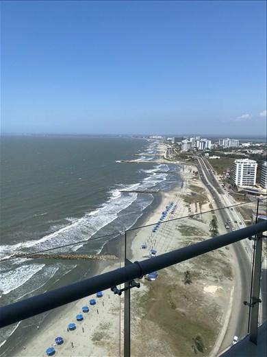 Cartagena Condo View of Marbella Beach