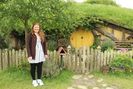 I stood before the very first Hobbit whole upon entering the Shire and was overjoyed by the detail and natural wildlife surrounding the cosy yet petite built in home. 