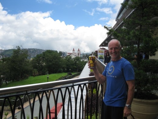 Wayne looking over Baguio 