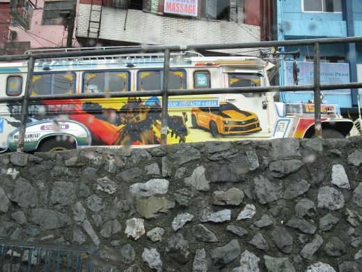 Jeepneys- carry about 20 people and are everywhere