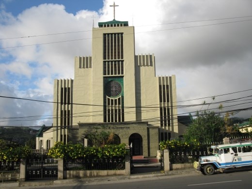 church across from Hostel